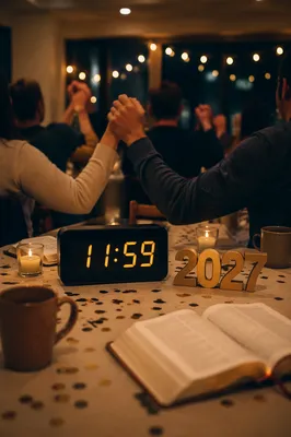 New Year 2027 Candlelit Fellowship Countdown