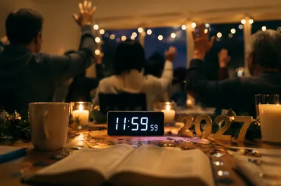 Candlelit 2027 New Year Countdown Fellowship