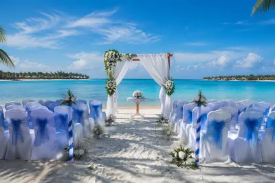 Beach Wedding Floral Arch Ceremony