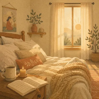 Cozy Dawn Bedroom Prayer Retreat