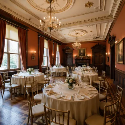 Elegant Fellowship Dining Room with Banquet Chairs