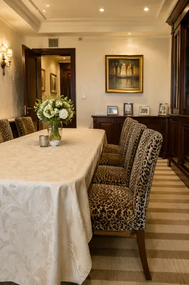 Elegant Dining Room for Quiet Fellowship