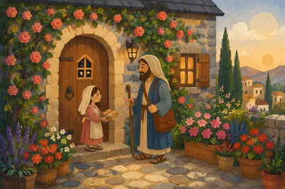 Welcoming Rustic Front Door Cottage Entrance