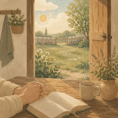 Morning Prayer by Open Garden Doors
