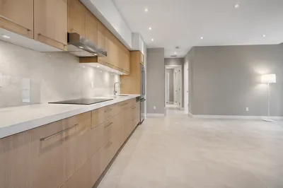 Bright Minimal Modern Kitchen Interior