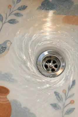 Serene Spa Bathtub Drain with Candlelight