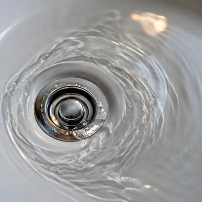 Serene Spa Bathtub Drain With Candlelight