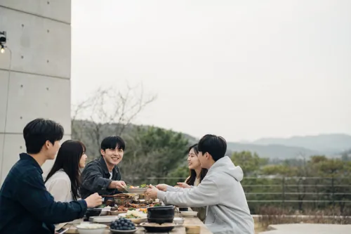 Love Feast / Fellowship Meal background 3
