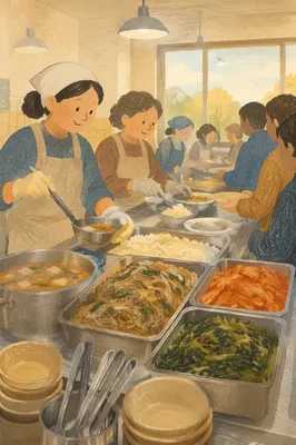 Korean Church Fellowship Kitchen Meal Service