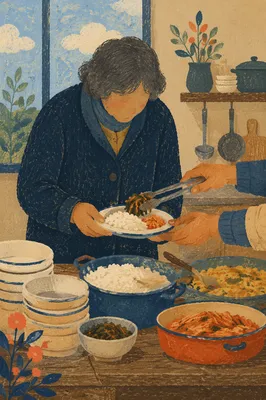 Korean Church Kitchen Fellowship Meal Service