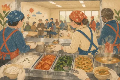 Korean Church Fellowship Kitchen Meal Service