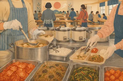 Korean Church Fellowship Kitchen Meal Service