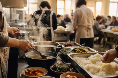 Korean Church Fellowship Kitchen Meal Service