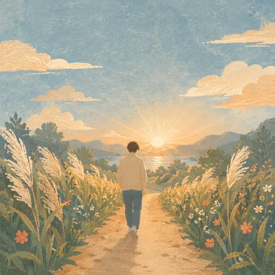 Early Morning Prayer Walk at Sunrise
