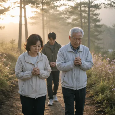 Korean Church Morning Prayer Walk