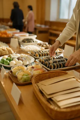 Korean Church Mission Fundraiser Table