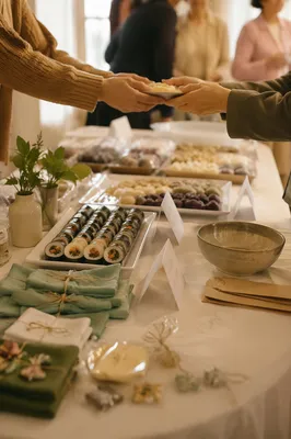 Korean Church Mission Fundraiser Table