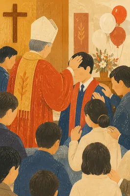 Korean Church Ordination Prayer Ceremony