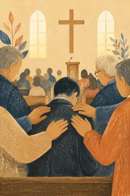 Korean Church Ordination Prayer Ceremony