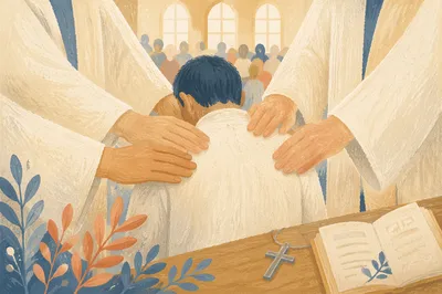 Pastoral Ordination Prayer with Laying Hands