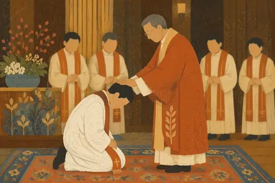 Pastor Ordination Laying on Hands Ceremony