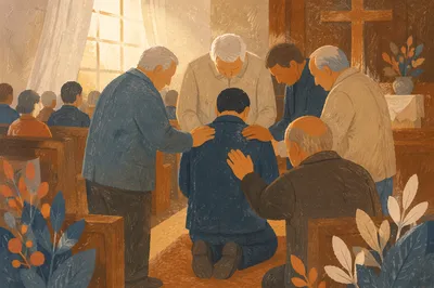 Korean Church Ordination Prayer Ceremony