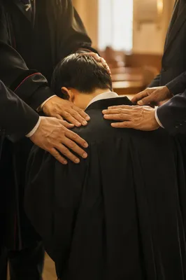Korean Church Ordination Laying On Hands