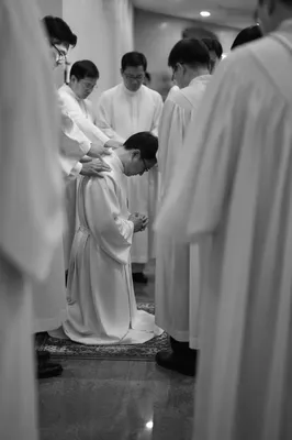 Korean Church Ordination Prayer with Laying Hands