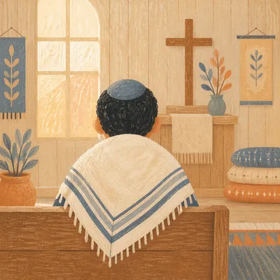 Tallit Prayer at Dawn in Korean Church