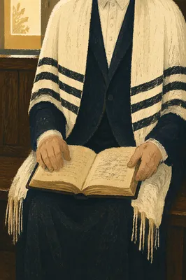 Prayer Shawl in Korean Church Prayer Room