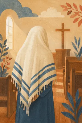 Tallit Prayer in Korean Church Dawn