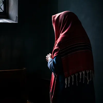 Reverent Tallit Prayer in Korean Church