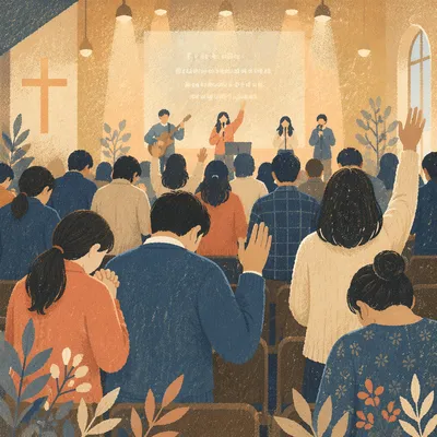 Korean Church Revival Prayer Gathering