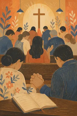 Korean Church Revival Prayer Meeting