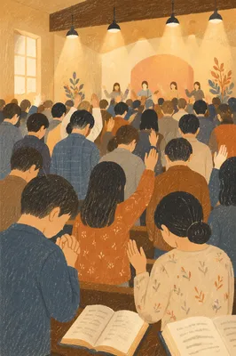 Korean Church Revival Prayer Gathering