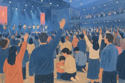 Korean Church Revival Prayer Gathering