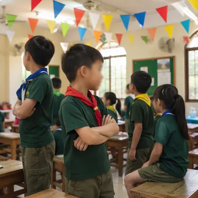 Colorful Vacation Bible School Classroom Banners