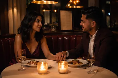 Romantic Candlelit Anniversary Dinner for Two