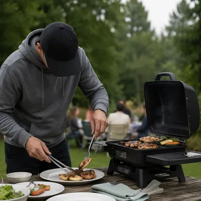 Relaxed Summer Backyard Barbecue Gathering