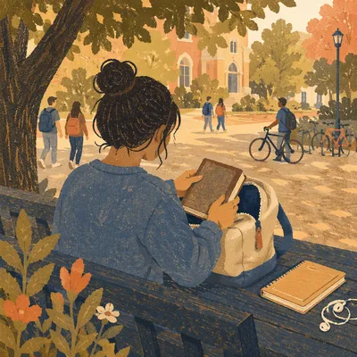 Campus Student Packing Bible in Backpack