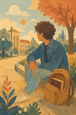 Campus Student Backpack With Hidden Bible