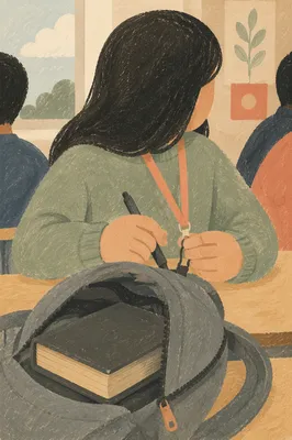 Bible in Backpack on Campus