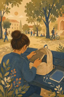 Campus Student Packing Bible in Backpack