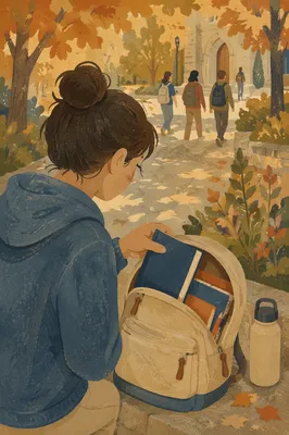 Campus Student Packing Bible in Backpack