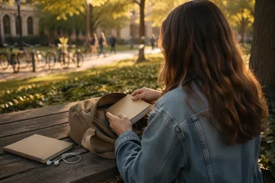 Campus Student Packing Bible in Backpack