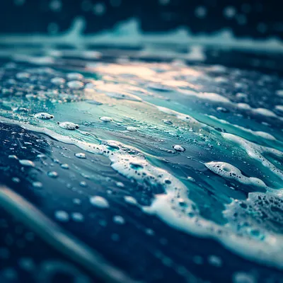 Refreshing Car Wash Water Splash Texture