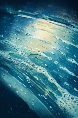 Refreshing Car Wash Water Splash Texture