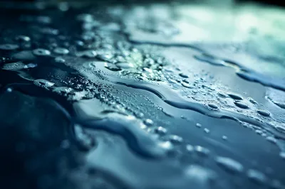 Refreshing Car Wash Water Foam Close-Up