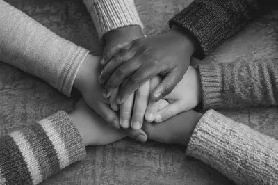 Children Hands United in Teamwork