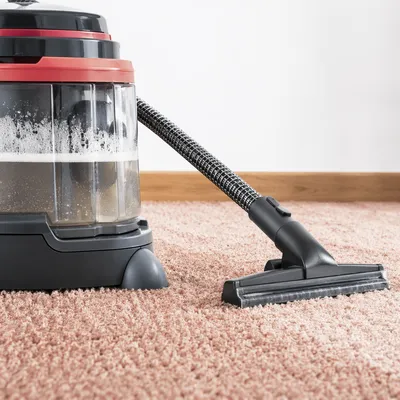 Tidy Home Cleaning Setup with Mop Bucket